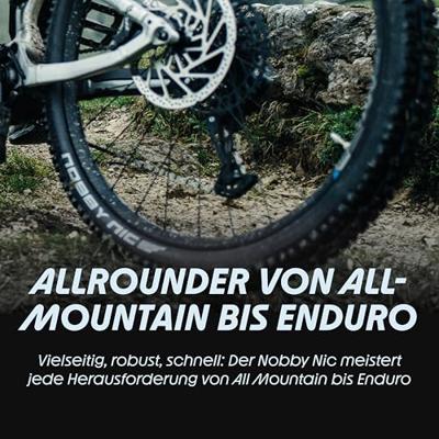 Schwalbe Vouwband nobby nic super trail 29 x 2.40" / 62-662 mm - zwart - thumbnail