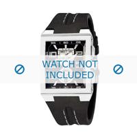 Horlogeband Festina F16184-4 / F16184-8 Leder Zwart 18mm - thumbnail