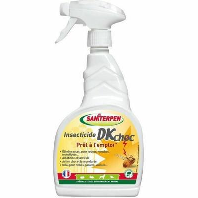 SANITERPEN DK Insecticide - Voor vliegende en kruipende insecten van huisdieren - Klaar voor gebruik - 750 ml
