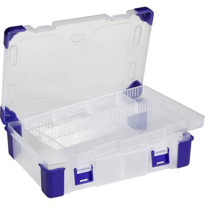 VISO Assortimentsdoos (l x b x h) 230 x 160 x 60 mm Aantal vakken: 9 Variabele onderverdeling Inhoud 1 stuk(s)