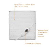 Medisana HU 666 Elektrische onderdeken 60 W Lichtgrijs - thumbnail