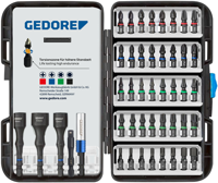 Gedore 666-045 Bitset 45-delig 1/4 (6.3 mm) - thumbnail