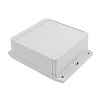Hammond Electronics 1555R2F42GY Universele behuizing 160 x 160 x 38 Polycarbonaat Lichtgrijs 1 stuk(s) - thumbnail