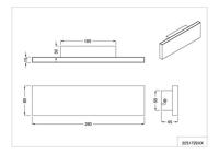 Trio Design wandlampConcha 28cm antraciet - 225172942 - thumbnail