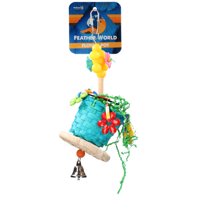 Feather World Flower pot