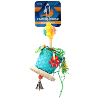 Feather World Flower pot - thumbnail