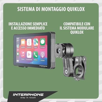 INTERPHONE INTERPHORIDESYUSB reserveonderdeel accessoires voor RIDESYNC - speciale USB-A/USB-C kabel voor de stroomaansluiting, ook voor andere motorfietsen