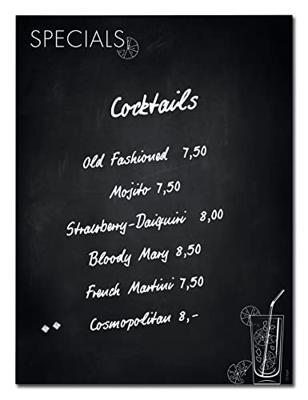 Sigel BA715 Glasboardmarker Wit 2 mm, 3 mm