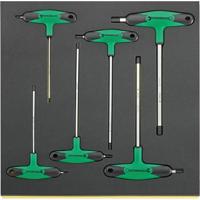 Stahlwille TCS 10768-2K/6 Haakse schroevendraaierset 3 mm, 4 mm, 5 mm, 6 mm, 8 mm, 10 mm 6-delig - thumbnail