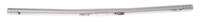 Ergotec Stuur flat bar 25,4x600 mm - zilver - thumbnail