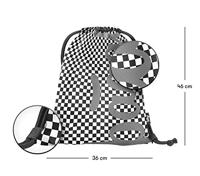 Baagl Gymtas Skate Checked - thumbnail