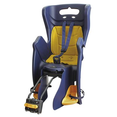 Bellelli fietszitje achter Little Duck Relax kantelbaar donkerblauw/geel