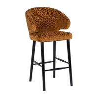 Richmond Barstoel 'Indigo' Triangle, kleur Goud (zithoogte 76cm) - thumbnail