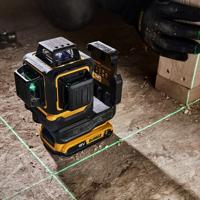 DeWALT DCLE34031D1-QW 18V XR 3x360° Compact laser groen in koffer incl. 2.0Ah accu en lader - thumbnail