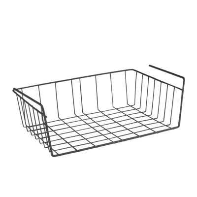 Metaltex hangmand 40x26x14 cm zwart/metaal Metaltex hangmand 40x26x14 cm zwart/metaal