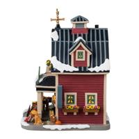 Lemax deb&apos;s farm &apos;n&apos; floral verlicht kersthuisje Harvest Crossing 2024 - thumbnail