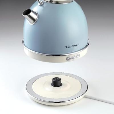 Ariete vintage waterkoker 2877/05 (lichtblauw, 1.7 liter)