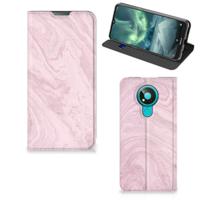 Nokia 3.4 | Standcase | Marble Pink - Origineel Cadeau Vriendin - thumbnail