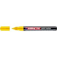Paintmarker edding 791 alcoholbasis 1-2mm geel - thumbnail