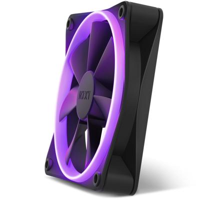 NZXT F120 RGB - 120mm RGB Fans - Single - Black NZXT F120 RGB - 120mm RGB Fans - Single - Black