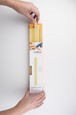 Steinel KLEBESTICKS 250MM HOLZ 250G Lijmstick 11 mm 250 mm Transparant geel 250 g 10 stuk(s)