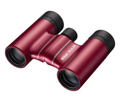 Nikon Verrekijker Binocolo Aculon T02 8X21 Rosso 8 x 21 mm Dakkant Rood BAA860WA