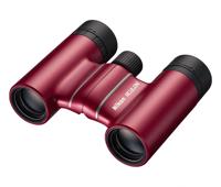 Nikon Verrekijker Binocolo Aculon T02 8X21 Rosso 8 x 21 mm Dakkant Rood BAA860WA - thumbnail