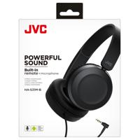 JVC HA-S31M On-ear hoofdtelefoon Zwart - thumbnail