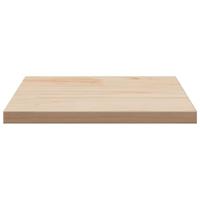 Tafelblad vierkant 40x40x2,5 cm massief grenenhout - thumbnail