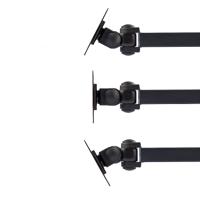 LINDY LCD Multi Joint Wall Bracket Monitor-wandbeugel 1-voudig 35,6 cm (14) - 48 cm (18,9) Zwart Draaibaar - thumbnail