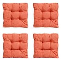 Florance kussen Panama vlamoranje 47 cm x 47 cm (4 stuks) Madison - Madison - thumbnail