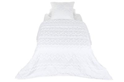 Sprei Home ESPRIT Wit 180 x 260 cm - thumbnail