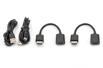 Digitus DS-55323 audio/video extender AV-zender & ontvanger Zwart, Zilver