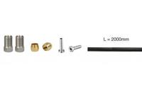 Elvedes Remleidingset vervanger voor shimano sm-bh90 - - thumbnail