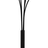 Lamp staand 5xE14 200 cm zwart en goud - thumbnail