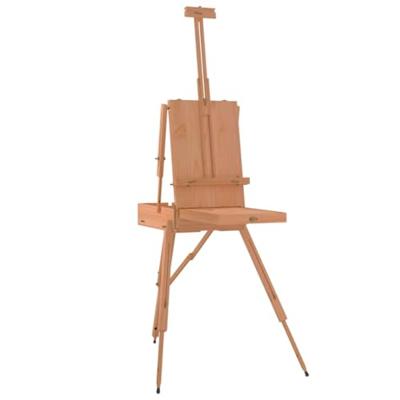 VidaXL Schildersezel 81x121x173 cm massief beukenhout VidaXL Schildersezel 81x121x173 cm massief beukenhout