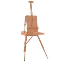 VidaXL Schildersezel 81x121x173 cm massief beukenhout - thumbnail