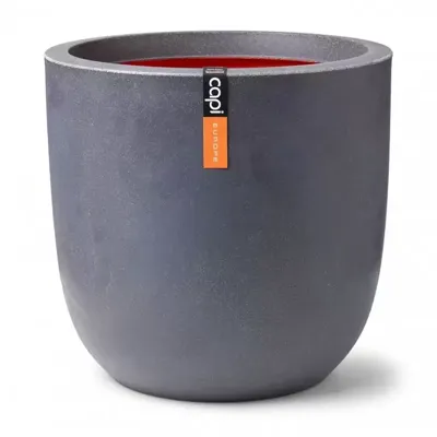 Capi Plantenbak Urban Smooth 43x41 cm donkergrijs Capi Plantenbak Urban Smooth 43x41 cm donkergrijs