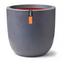 Capi Plantenbak Urban Smooth 43x41 cm donkergrijs - thumbnail