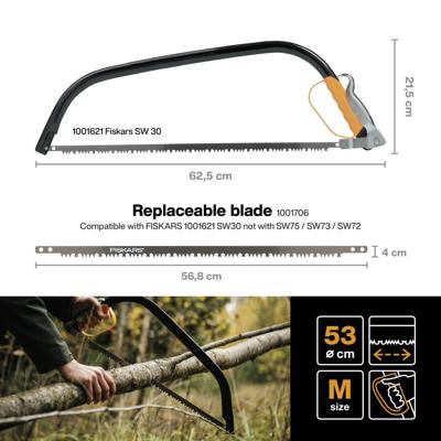 Fiskars 1001706 Zaagblad