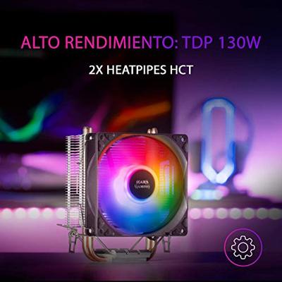 CPU-ventilator Mars Gaming MCPUARGB