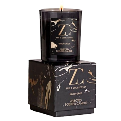 Geurkaars in glas - geurkaars ZC grass - geurkaars lemon grass