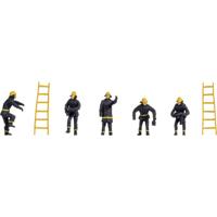NOCH 18001 H0 Brandweer figuren Geverfd, Staand - thumbnail