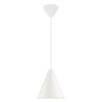 Hanglamp wit design &apos;Nono&apos; metaal driehoek 235mm DFTP