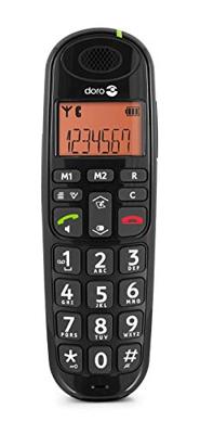 Doro Phone Easy 100W Duo Big Button Telefoon Zwart