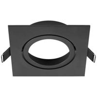 SLV InbouwringNew Tria 95 vierkant zwart - zonder fitting - 1007446 - thumbnail