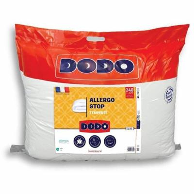 DODO - Dekbedovertrek Temperate 300 g/m² - ALLERGO STOP - 220 x 240 cm - Wit