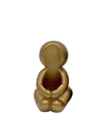 Kaarsenhouder Hug rosegoudkleurig 8 cm | 36 stuks