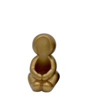 Kaarsenhouder Hug rosegoudkleurig 8 cm | 36 stuks - thumbnail