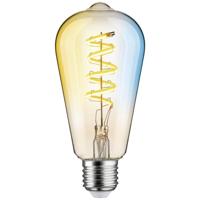 29157 29157 Paulmann Home LED-lamp E27 Energielabel: G (A - G) 7.5 W Warmwit tot koudwit Goud - thumbnail